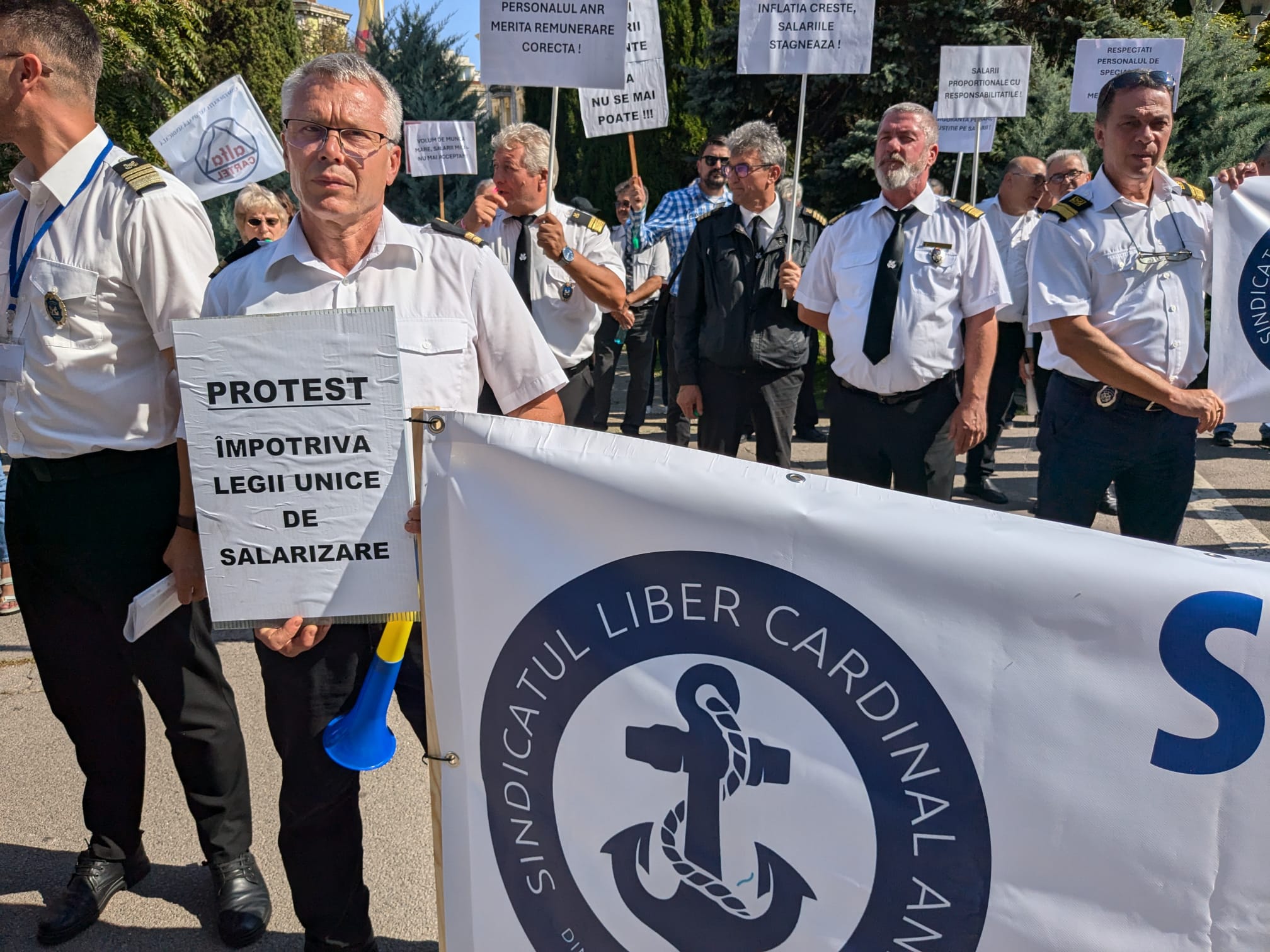 CONSTANȚA: Protest al angajaților ANR