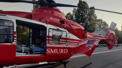Județul CONSTANȚA: Accident rutier grav pe DN2A. O persoană este încarcerată