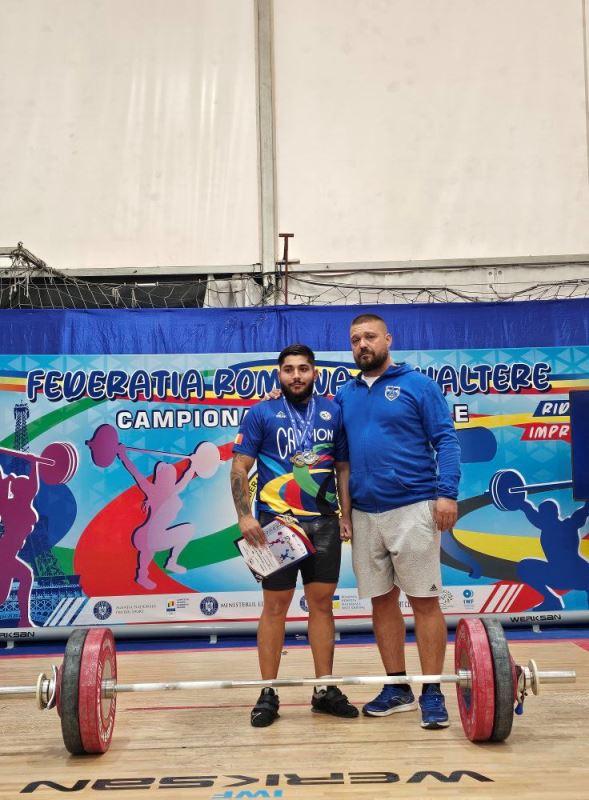 Ercan Sali de la CSM Constanța a câștigat trei medalii