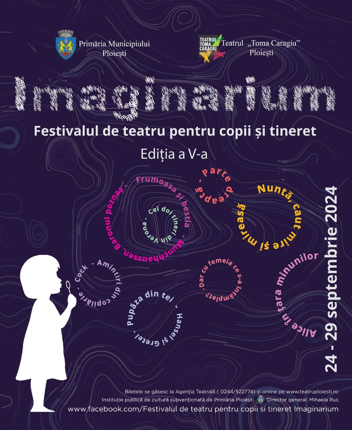 Teatrul „Căluțul de Mare” Constanța, invitat la Festivalul Internațional de Teatru pentru Copii si Tineret „IMAGINARIUM”, de la Ploiești