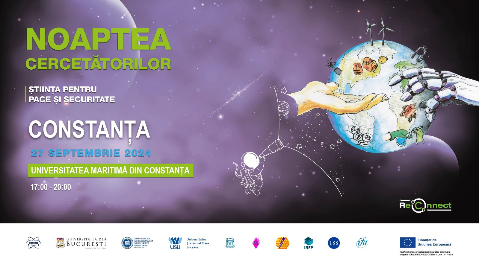 Noaptea Cercetătorilor Europeni 2024, la Universitatea Maritimă Constanța