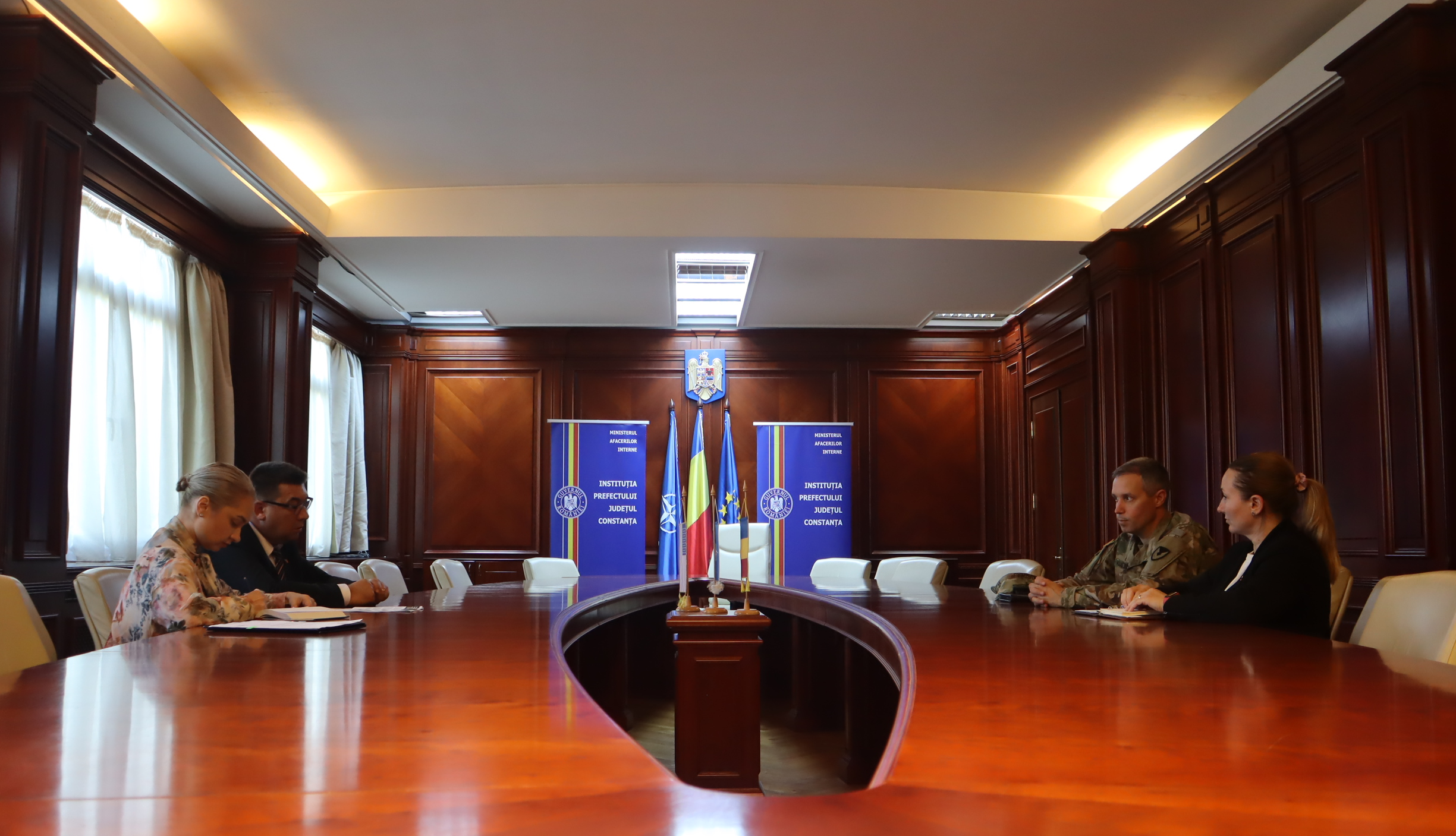 Noul prefect al județului Constanța, Adrian-Teodor Picoiu, a avut prima întâlnire oficială în calitate de reprezentant al Guvernului în teritoriu