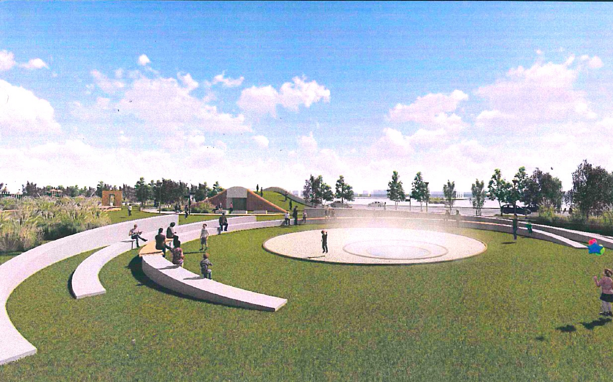 FOTO | Primăria Constanța vrea să înceapă lucrările la Parcul Perdeaua Verde din cartierul Veterani