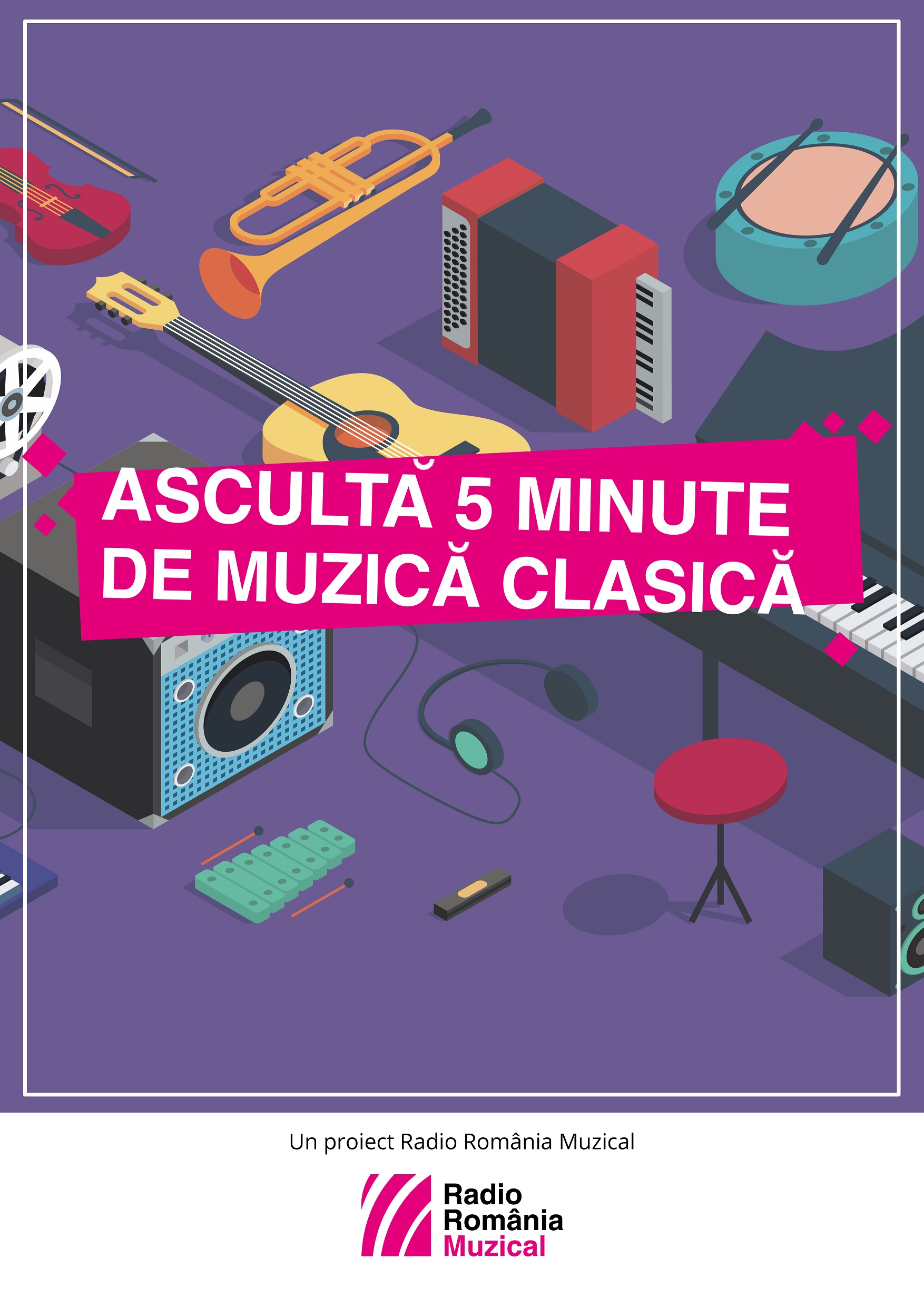 Ascultă 5 minute de muzică clasică – între 1 și 31 octombrie