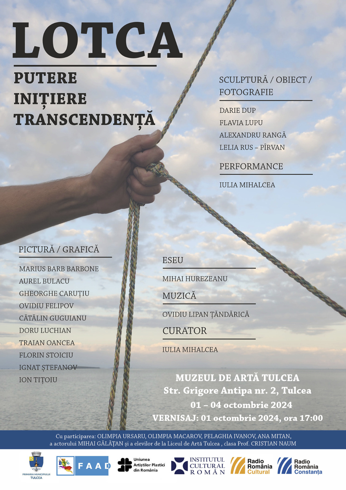 AUDIO | O expoziție din cadrul Proiectului Cultural ,,LOTCA’’ va fi vernisată la Muzeul de Artă Tulcea