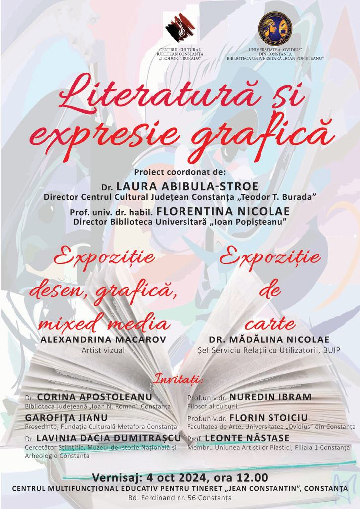 „Literatură și expresie grafică”, la Centrul Multifuncțional Educativ pentru Tineret „Jean Constantin”