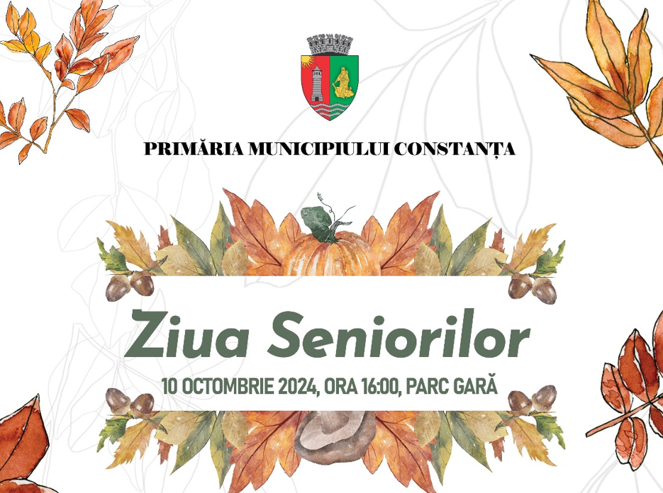 CONSTANȚA: Evenimentul dedicat Zilei Seniorilor, anulat săptămâna trecută din cauza condiţiilor meteo nefavorabile, a fost reprogramat
