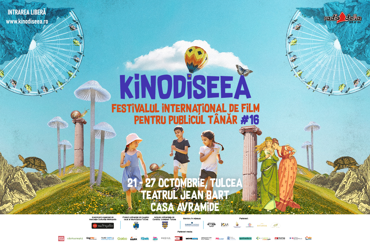 Festivalul de film pentru publicul tânăr – KINOdiseea va avea loc în Tulcea, în perioada 21 – 27 octombrie