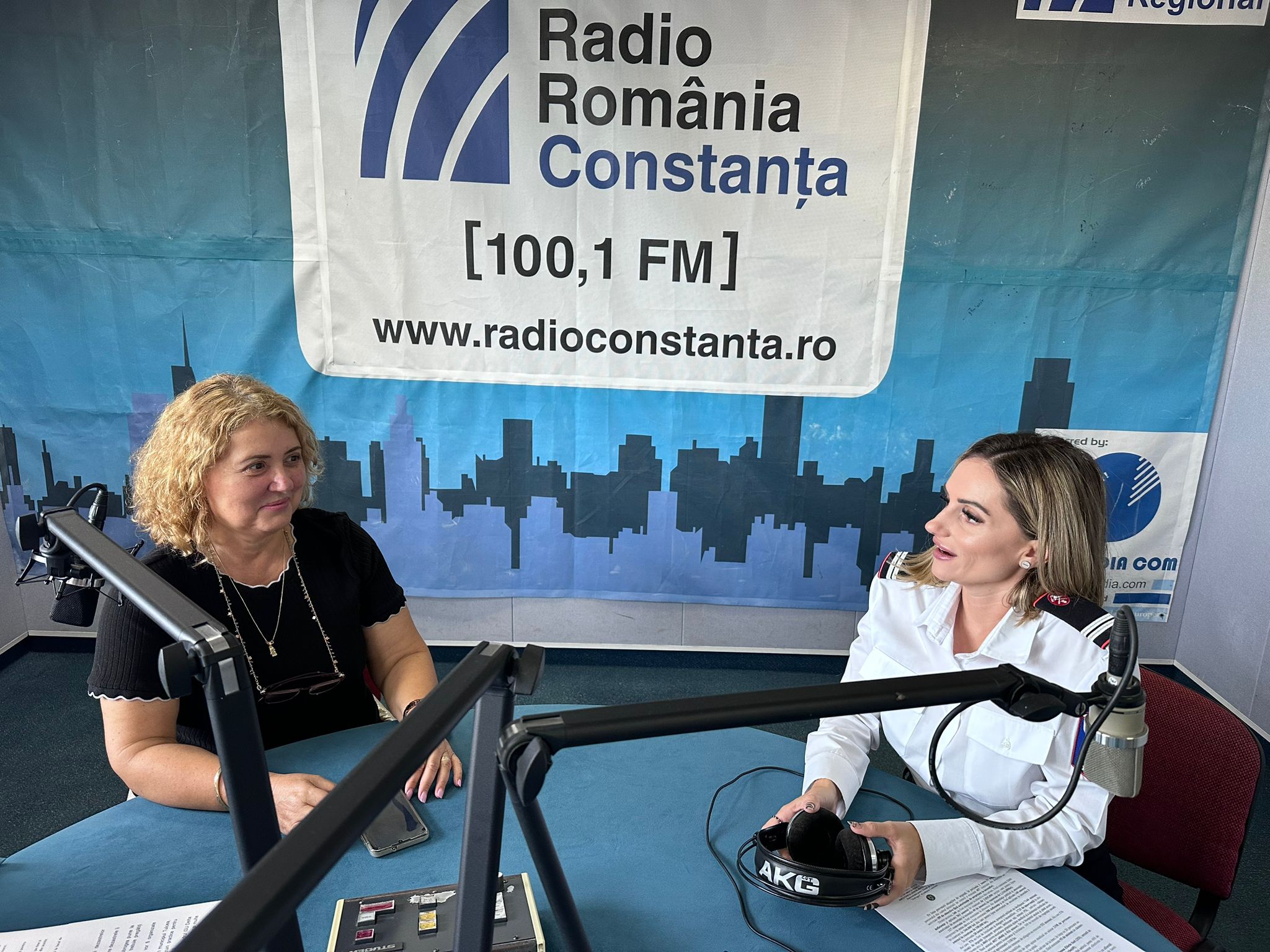 Lt. Ana Maria Stoica, purtător de cuvânt la ISU „Dobrogea” – invitata emisiunii „Dialoguri la zi”