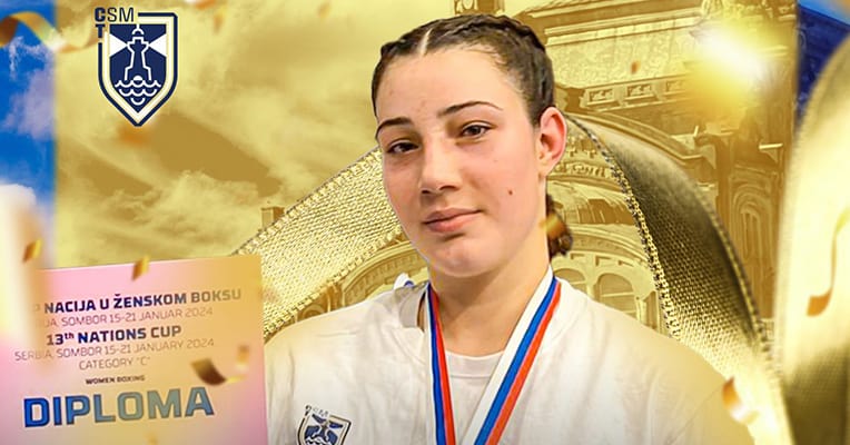 Pugilista Amalia Niță luptă astăzi la Campionatul Național de tineret din Muntenegru
