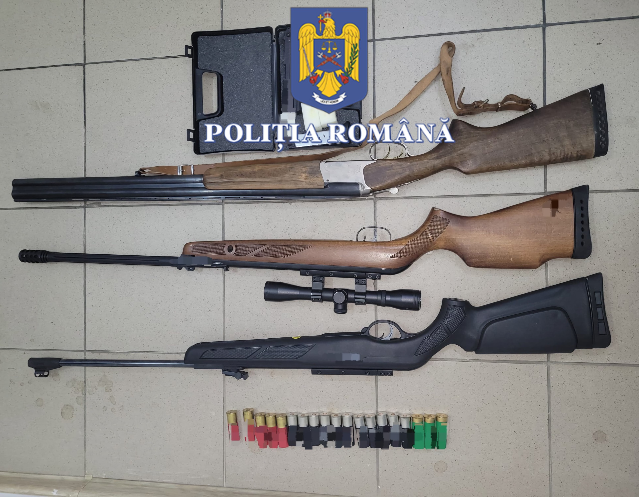 Județul CONSTANȚA: Descinderi ale polițiștilor la deținătorii de arme din 4 localități