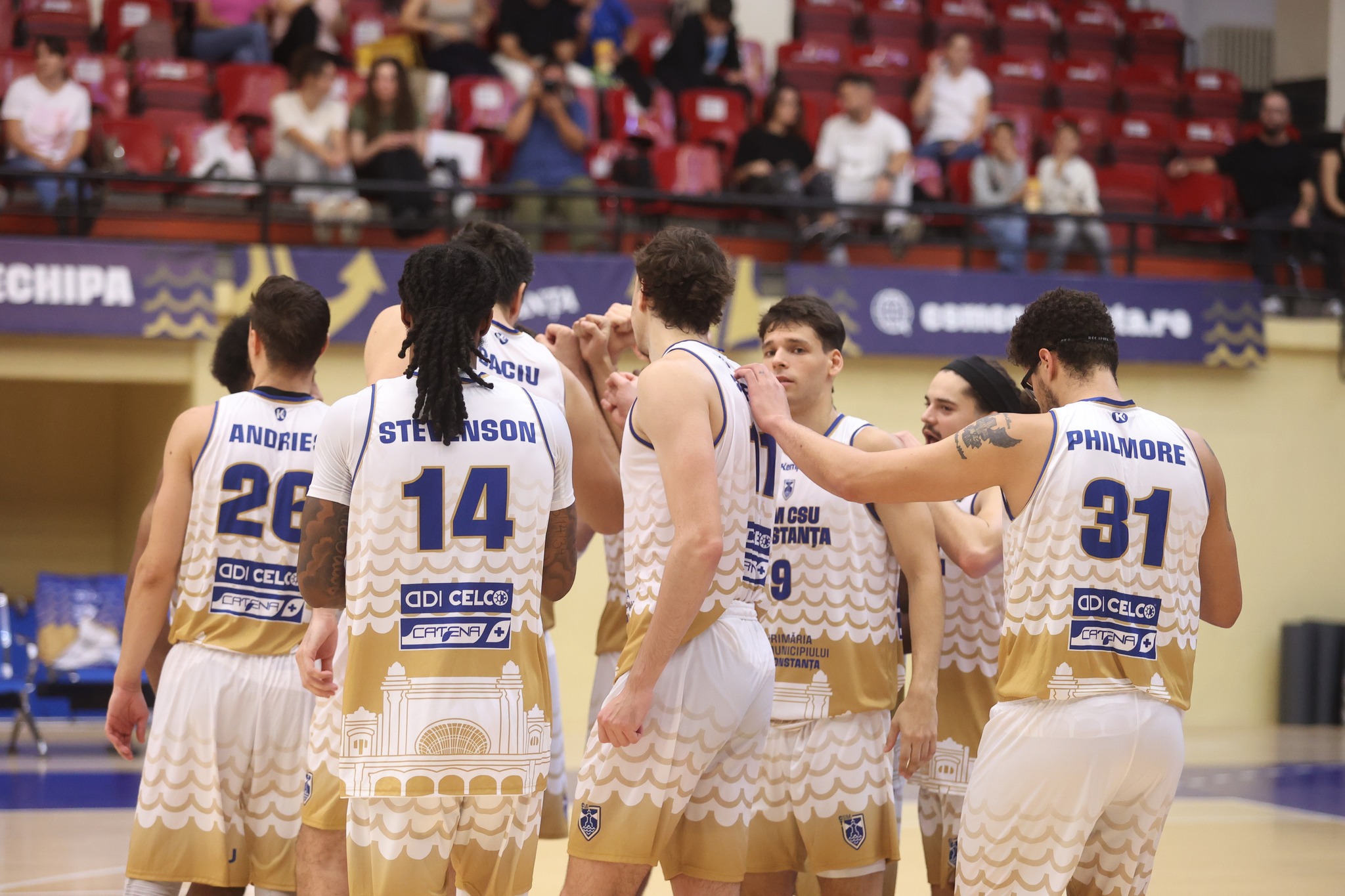 Baschetbaliștii de la CSM Constanța evoluează miercuri pe teren propriu în FIBA Europe Cup