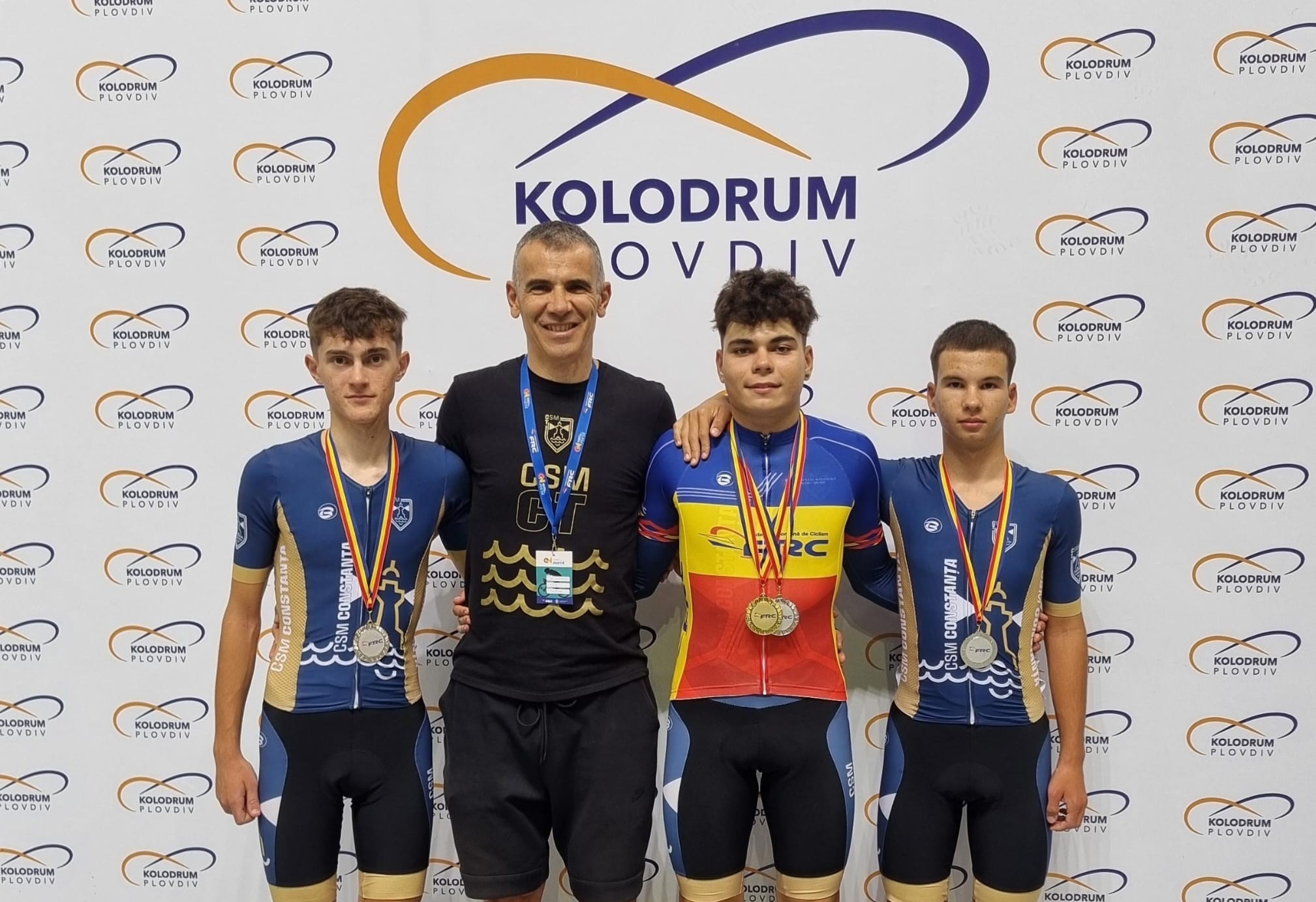Medalii pentru cicliștii de la CSM Constanța, la Campionatele Naționale de Pistă din Bulgaria