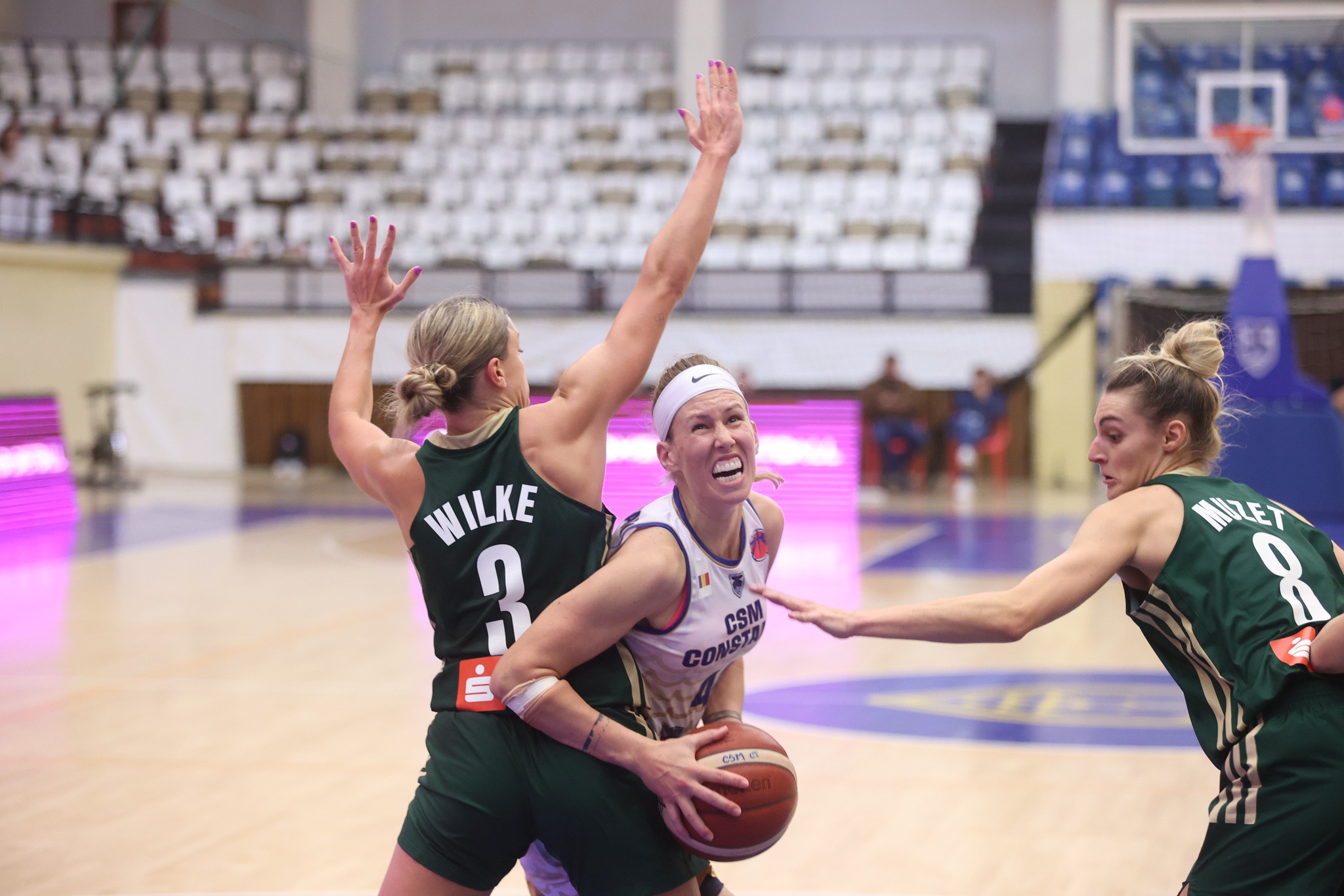 Baschetbalistele de la CSM Constanța au obținut a doua victorie în FIBA EuroCup
