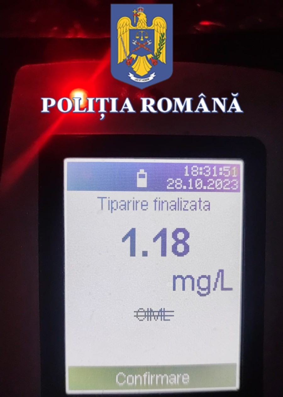 Județul CONSTANȚA: Dosare penale pentru șoferi băuți, posibil drogați sau prinși la volan cu permisul suspendat