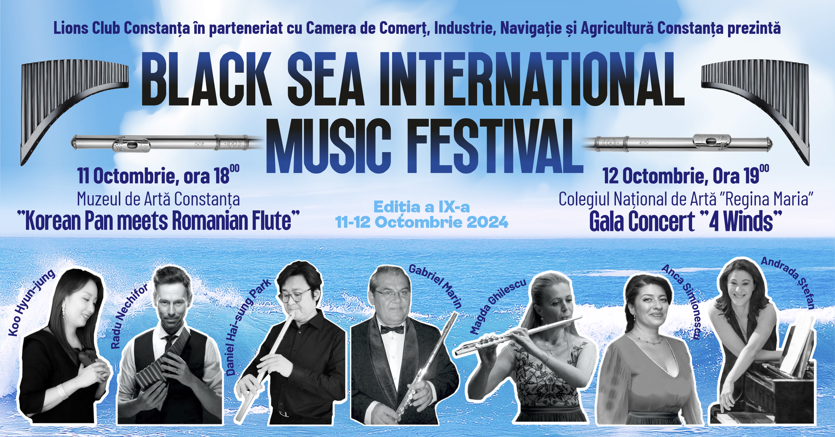 CONSTANȚA: Invitați de renume la Festivalul Internațional Black Sea Music, ediția a IX-a