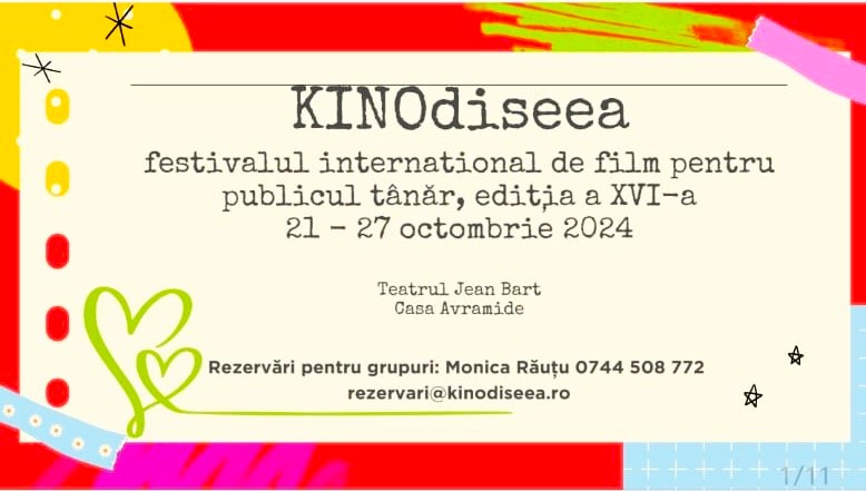 TULCEA: A început KINOdiseea, cel mai mare festival de film pentru copii din Europa Centrală și Sud-Est