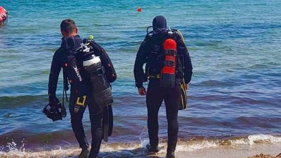 COSTINEȘTI: Persoană posibil dispărută în mare, căutată de scafandrii ISU
