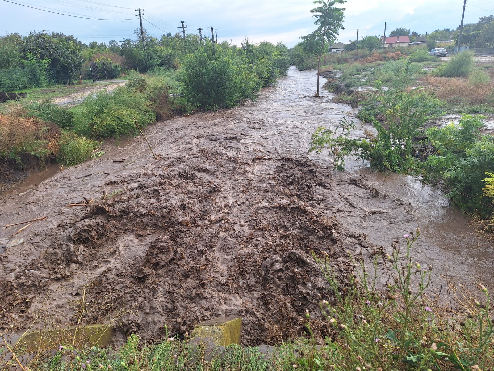 COD PORTOCALIU de inundații, pentru râurile din județul Constanța