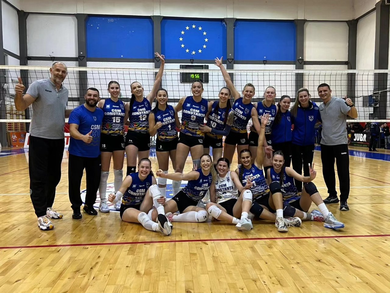 Voleibalistele de la CSM Constanța au câștigat pe terenul deținătoarei Cupei României