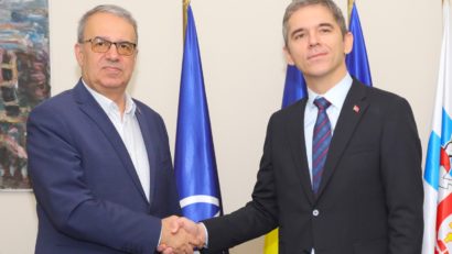 Noul Consul General al Republicii Turcia a fost în vizită la Primăria Constanța