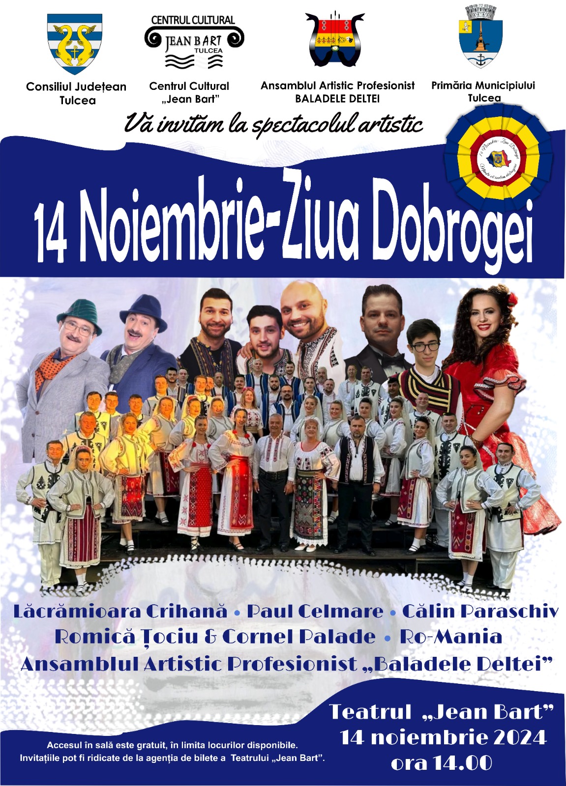 Ziua Dobrogei va fi sărbătorită la Tulcea