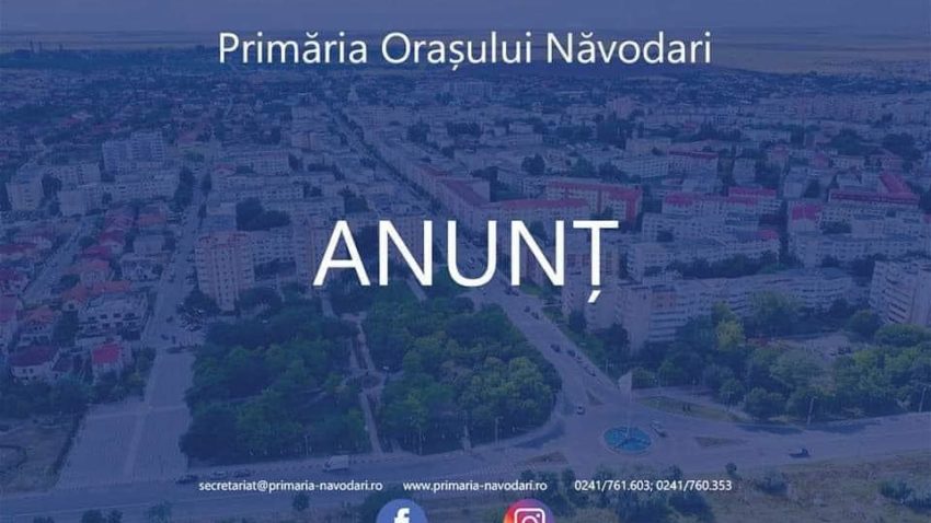 NĂVODARI: Persoanele care dețin imobile racordate la sisteme individuale de epurare, au obligația de a le înscrie în registrul Primăriei