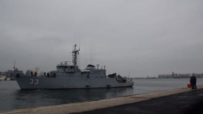 Gruparea navală MCM BS TG a făcut a doua escală la Constanța