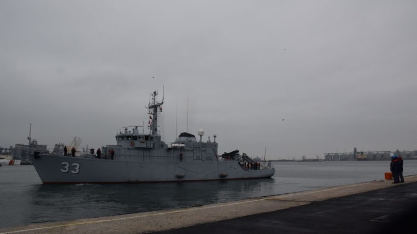 Gruparea navală MCM BS TG a făcut a doua escală la Constanța