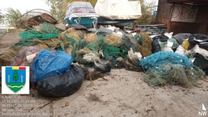 Uneltele de pescuit comercial confiscate în ultimii 2 ani de zile, distruse de Garda de Mediu și comisari RBDD