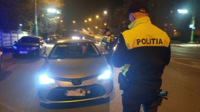 Un șofer cu numerele de înmatriculare provizorii expirate din luna august, scos din trafic de polițiștii constănțeni