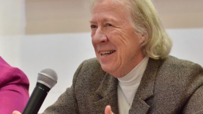 AUDIO | Jane Nicholson, eroina orfanilor români, model de empatie și sursă de inspirație pentru studenții constănțeni