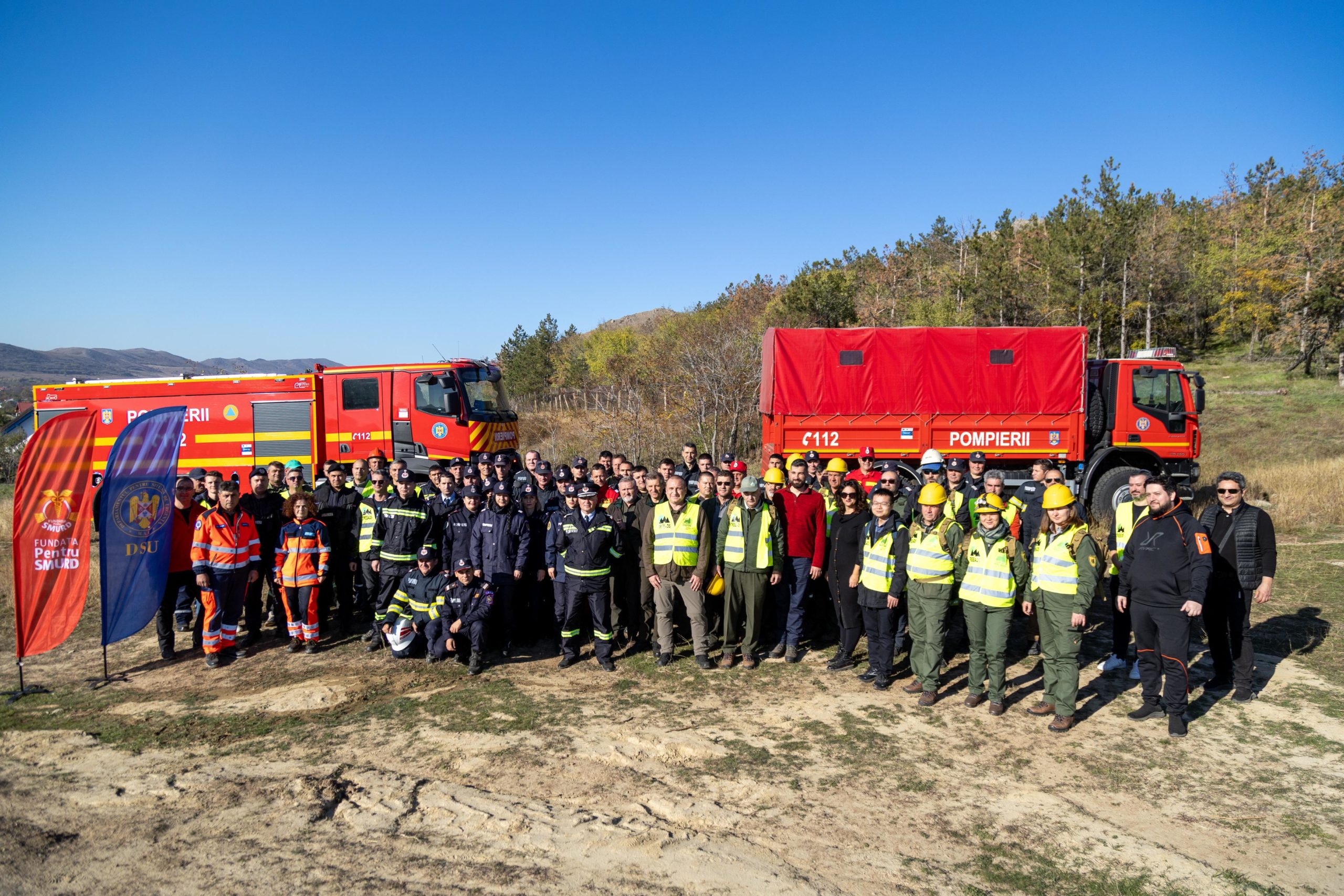 FOTO | Exercițiu atipic, în premieră pentru județul Tulcea și pentru toate forțele și partenerii implicați, la nivelul ISU