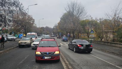 TULCEA: Un pieton a fost rănit după ce a fost acroșat de o mașină