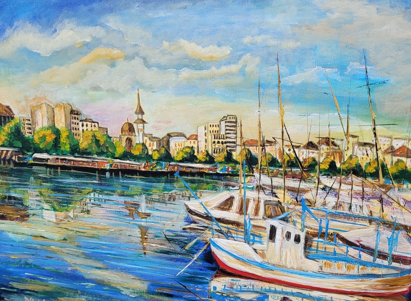 AUDIO | Vernisajul expoziției de grafică și pictură „Acasă în Dobrogea”, la Muzeul Național al Marinei Române