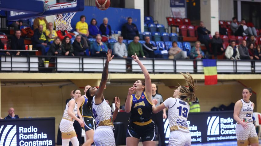 CSM Constanţa și-a încheiat meciurile din grupă în EuroCup