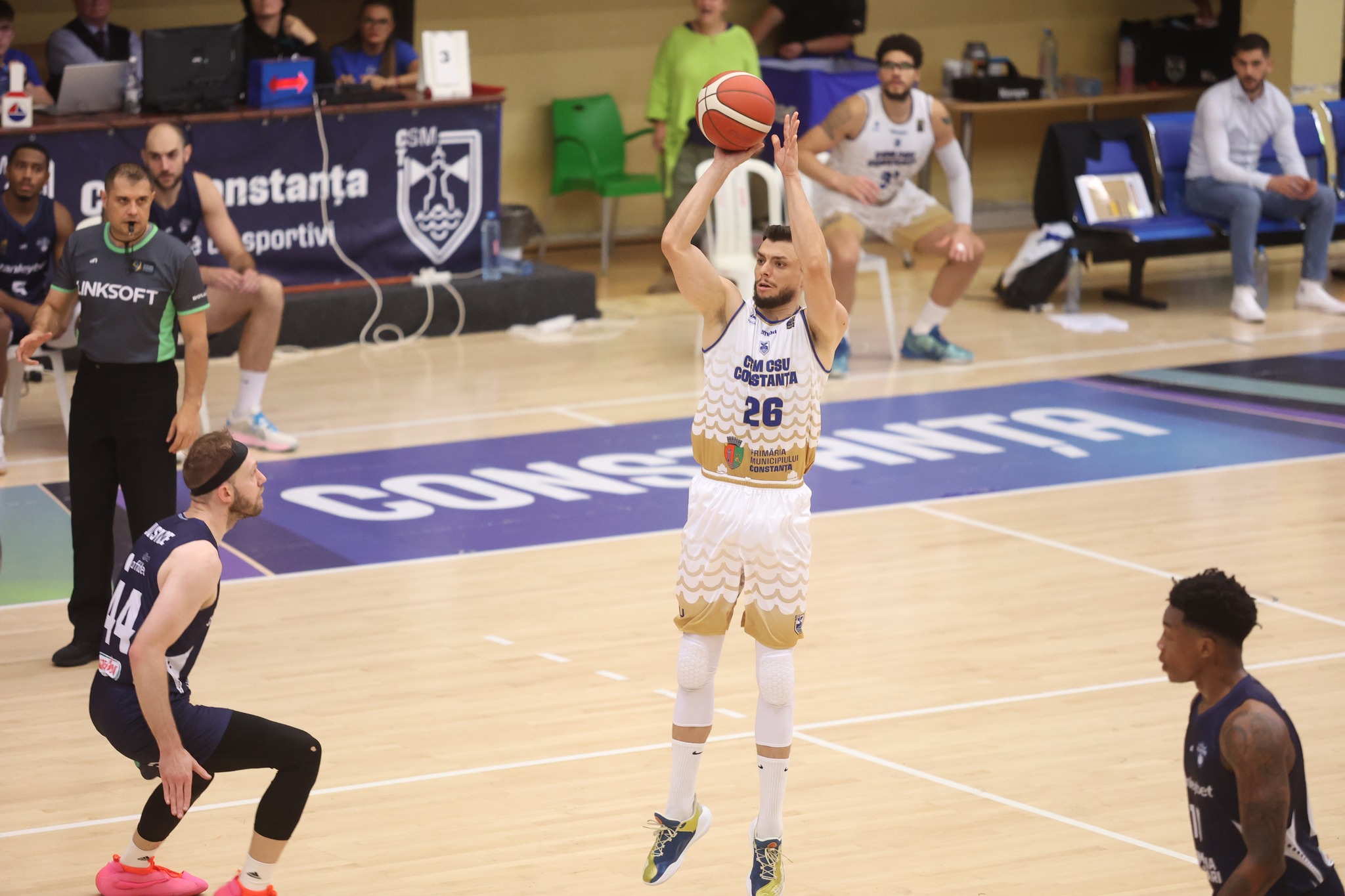 Baschetbaliștii de la CSM Constanța au evoluat în campionat