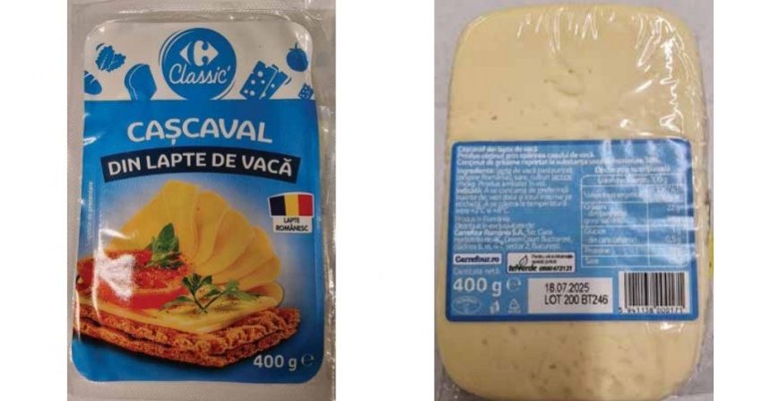 Alertă alimentară! Cașcaval contaminat cu Listeria, retras de la comercializare