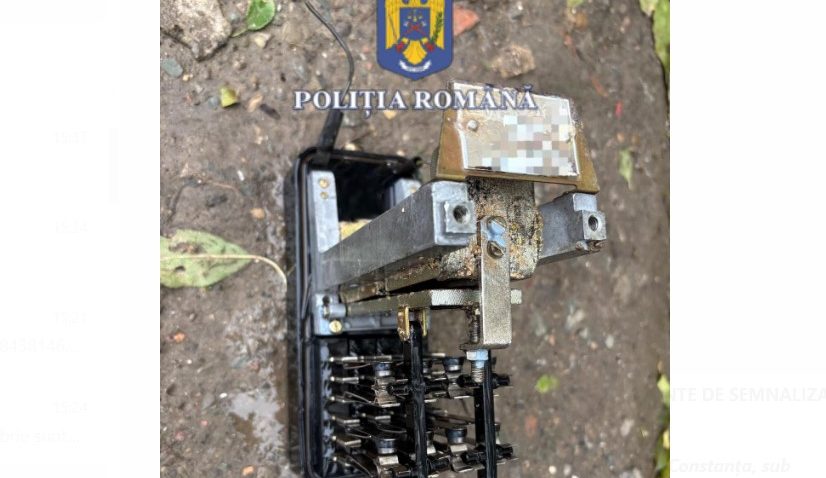 CONSTANȚA: Bărbat arestat pentru furtul a mai multor componente de semnalizare CFR
