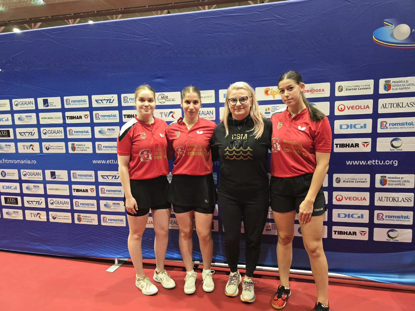 A început turul Superligii la tenis de masă feminin