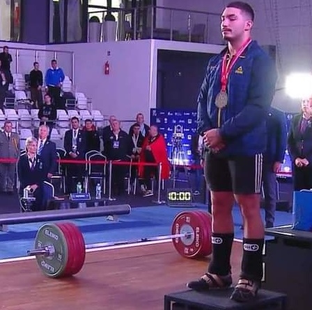 Halterofilul Darius Tătaru a cucerit două medalii de bronz la Campionatele Europene sub 20 de ani