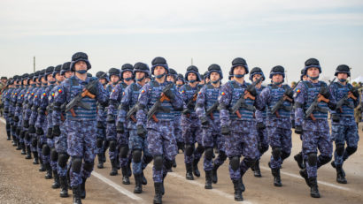 Forțele Navale Române sărbătoresc Ziua Națională a României în șase orașe și la bordul navelor din Marea Mediterană