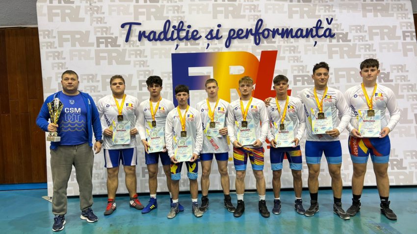 CSM Constanța este campioană națională pe echipe la lupte U20