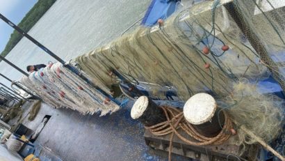 TULCEA: Plase de pescuit și pește capturat ilegal, confiscate de la un braconier