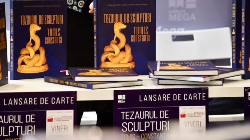 „Tezaurul de sculpturi de la Tomis-Constanța”, prezentat în cadrul Târgului de Carte Gaudeamus Radio România