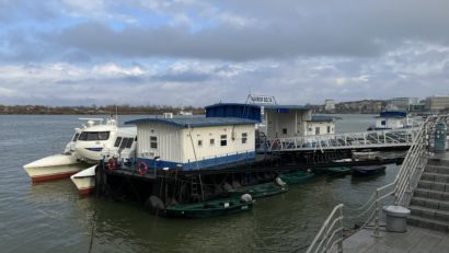 AUDIO | TULCEA: Transportul naval în Delta Dunării pe timp de iarnă