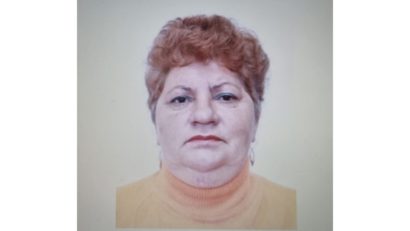 Dacă ați văzut-o, anunțați autoritățile. Femeia, care este din Tulcea, a dispărut de la domiciliu și este căutată de familie
