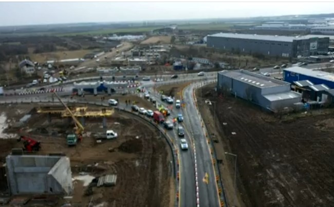 CNAIR: S-a deschis circulația pe un nou tronson al autostrăzii A0 Nord, fiind asigurată legătura cu A3 şi DN2