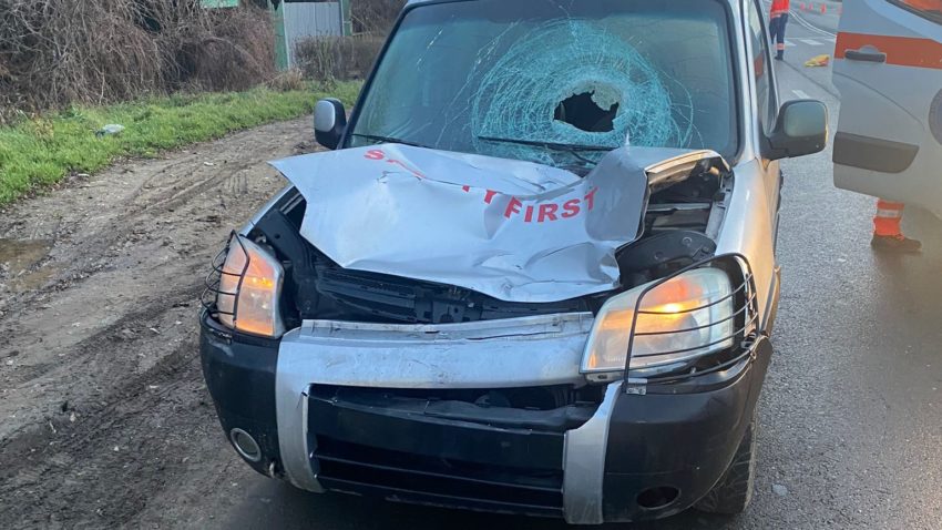 Accident rutier MORTAL între Năvodari și Lumina. Doi pietoni au fost loviți de o mașină