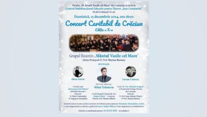 AUDIO | CONSTANȚA: Concert caritabil de Crăciun, la Centrul Multifuncțional „Jean Constantin”